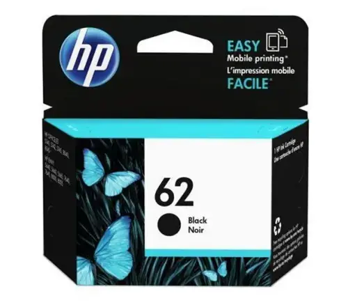 Cartus ceneala Inkjet HP 62 C2P04AE, 200 pagini (Negru)
