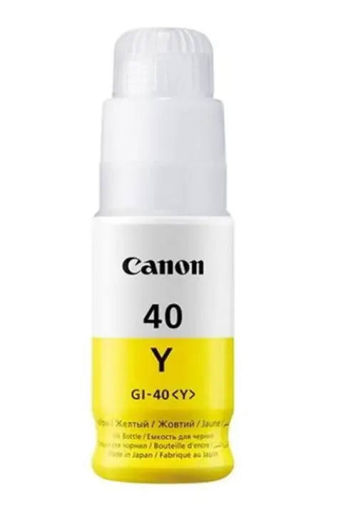 Flacon Cerneala Canon GI-40Y, 7700 pagini (Galben)