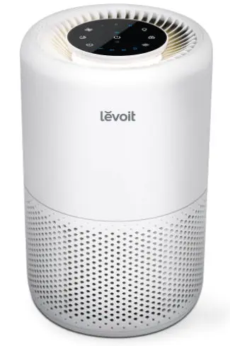 Purificator de Aer Smart Levoit Core 200S, Wi-Fi, Filtru 3 in 1 True HEPA H13, Carbon Activ, Remote Control, Super Silent, Compatibil cu Alexa/Google Home, Touch Screen (Alb)