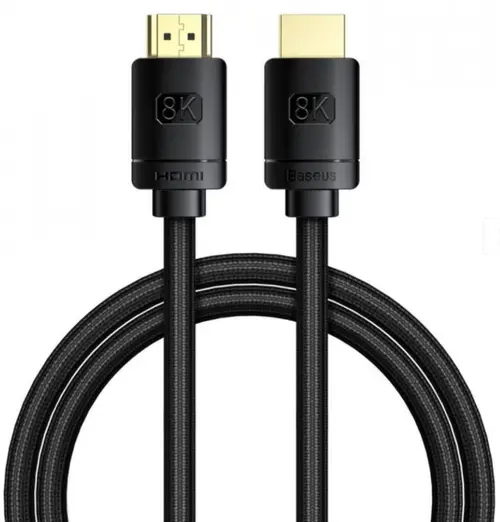 Cablu Baseus CAKGQ-J01, HDMI - HDMI, 2.1, 8K, 1m (Negru)