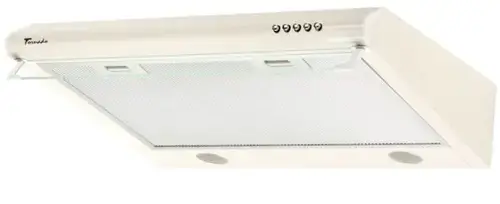 Hota traditionala Tornado Bona 20 (50), 2 Motoare, 560 m3/h, Filtru anti-grasimi, Clasa D, 50 cm (Bej)