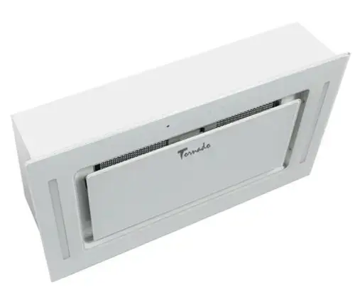 Hota incorporabila Tornado Modul Sensor 1200 (70), 1 Motor Turbo, 3 Viteze, 1200 m3/h, Filtru anti-grasimi, Clasa C, 70 cm (Alb)