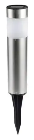 Lampa solara FLINK FK-LSS-2207, 1.5 Lumeni, 1 LED, Lumina rece, IP44 (Argintiu)