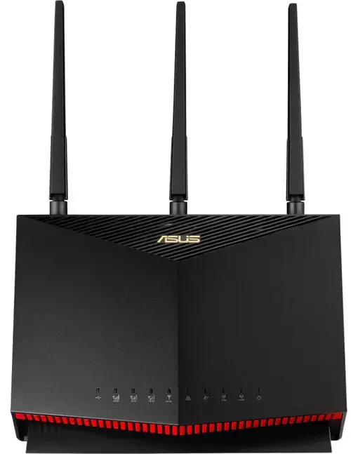 Router modem ASUS 4G-AC86U, AC2600, Dual-band, LTE, MU-MIMO, AiProtection, 3 Antene externe (Negru)