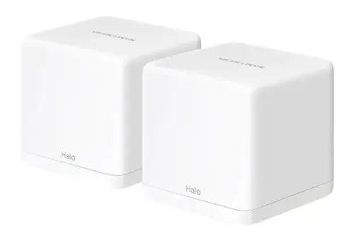 Sistem Mesh Wi-Fi Mercusys Halo H30G, AC1300, Dual-Band, 2 buc (Alb)