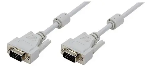 Cablu LogiLink CV0026, VGA - VGA, 3m, dublu ecranat (Gri)