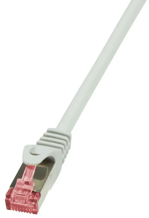 Cablu S/FTP LogiLink CQ2072S, Cat6, LSZH, cupru, 5 m, AWG27, dublu ecranat (Alb)