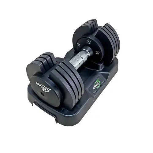 Gantera reglabila DHS 5016, 12.5 kg (Negru)