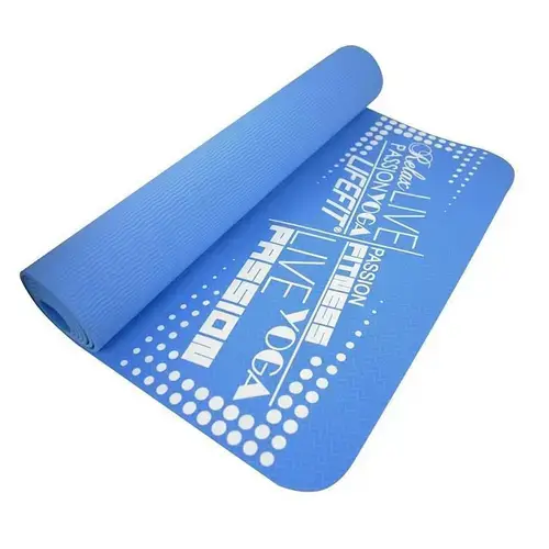 Saltea Yoga Lifefit 520MATTPE0102, Tpe, 183 x 61 x 0.4 cm (Albastru)