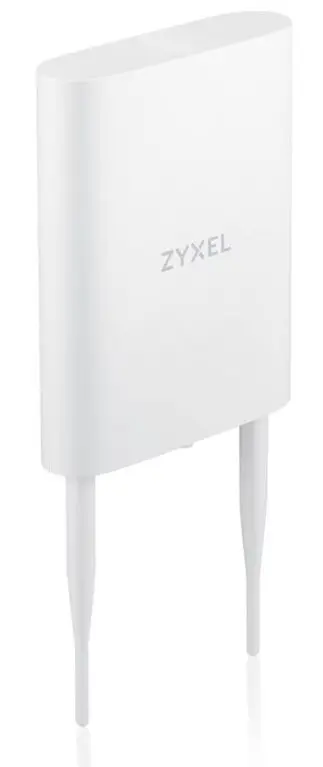 Access Point Wireless ZyXEL NWA55AXE-EU0102F, Gigabit, WiFi 6, Dual Band, 1800 Mbps, 2 Antene externe (Alb)