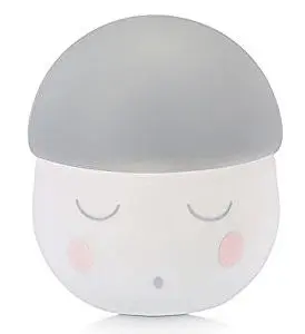 Lampa de veghe Babymoov Squeezy, Autonomie 200 ore, Timer 30 minute (Alb/Gri)