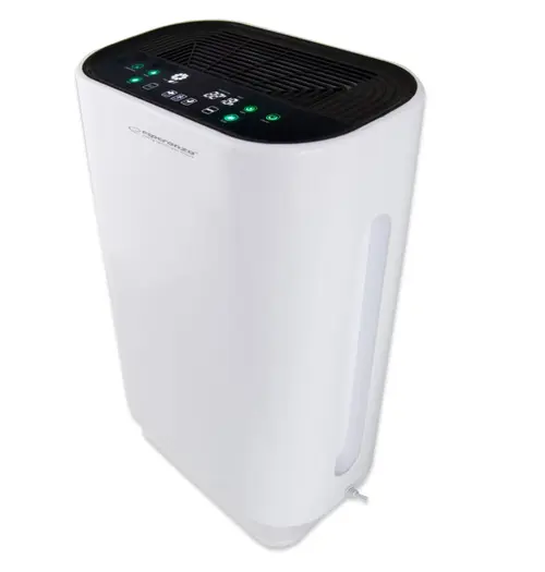 Purificator de aer ESPERANZA BORA EHP003, Acoperire pana la 50 mp, Filtru HEPA, Nivel zgomot 50dB (Alb)