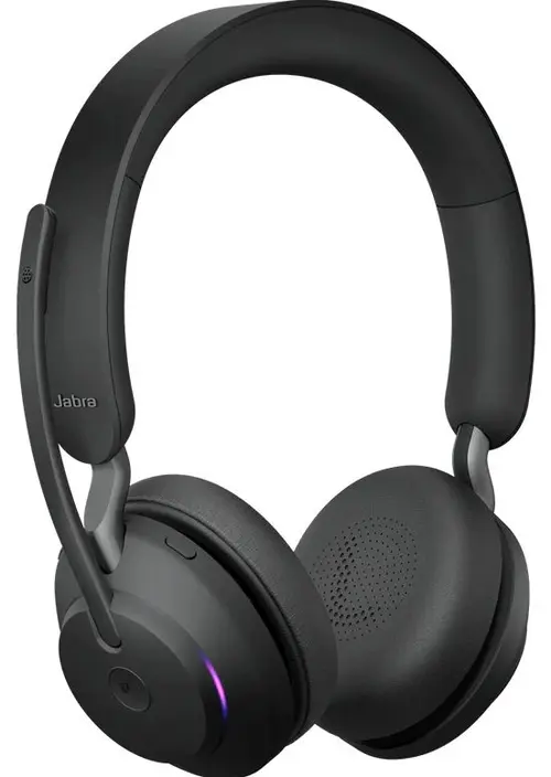 Casti wireless cu microfon Jabra Evolve2 65 MS, USB (Negru)