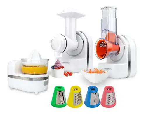 Robot de bucatarie ESPERANZA PANZANELLA, 3 in 1, 150W (Alb)