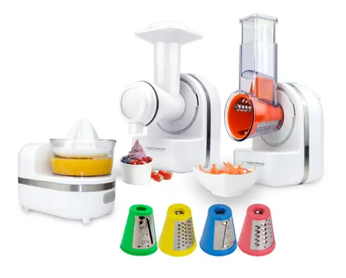 Robot de bucatarie ESPERANZA PANZANELLA, 3 in 1, 150W (Alb)