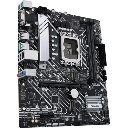 Placa de baza ASUS PRIME H610M-A D4-CSM, Intel H610, LGA 1700, mATX