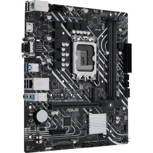 Placa de baza  ASUS PRIME H610M-D D4, Intel H610, LGA 1700, mATX