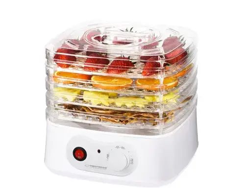 Deshidrator pentru alimente ESPERANZA EKD004, 250W (Alb)