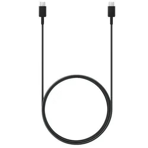 Cablu date Samsung EP-DX510JBEGEU, USB Type-C la USB Type-C, 1.8m, 20V 5A (Negru)