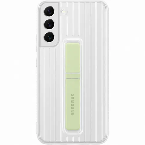 Husa de protectie Samsung Protective Standing Cover pentru Galaxy S22 Plus, White