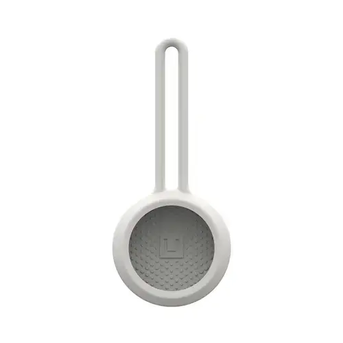 Carcasa de protectie UAG U Dot Loop compatibila cu Apple AirTag, Antimicrobiana, Marshmallow