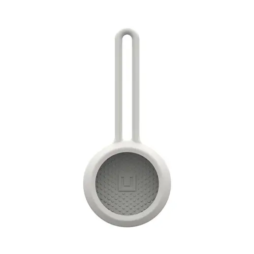 Carcasa de protectie UAG U Dot Loop compatibila cu Apple AirTag, Antimicrobiana, Marshmallow