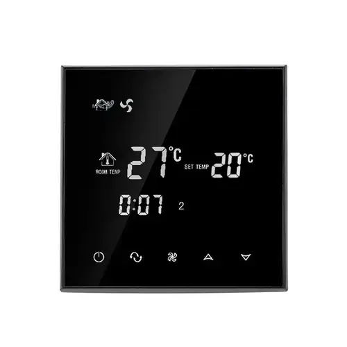 Termostat aer conditionat BeOk TGT70-AC2, Negru