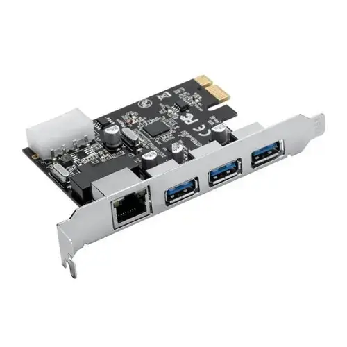 Adaptor  Orico PNU-3A1R, PCI-Express - 3 x USB 3.0/LAN