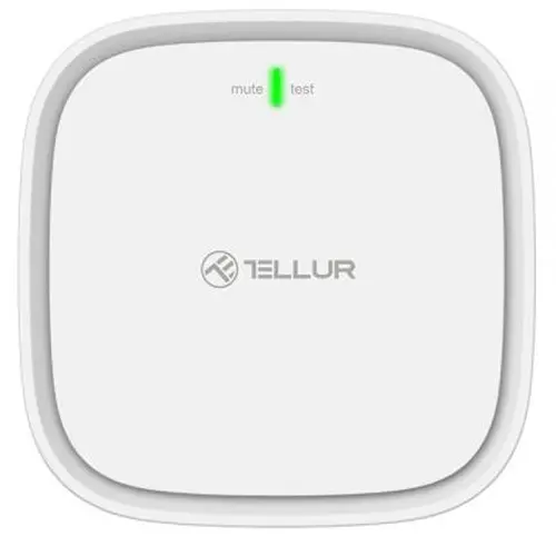 Senzor de gaz Tellur, WiFi, Smart, DC12V 1A, Alb