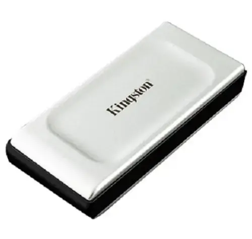 SSD extern Kingston XS2000 1TB, USB 3.2 Gen 2x2 (Argintiu)