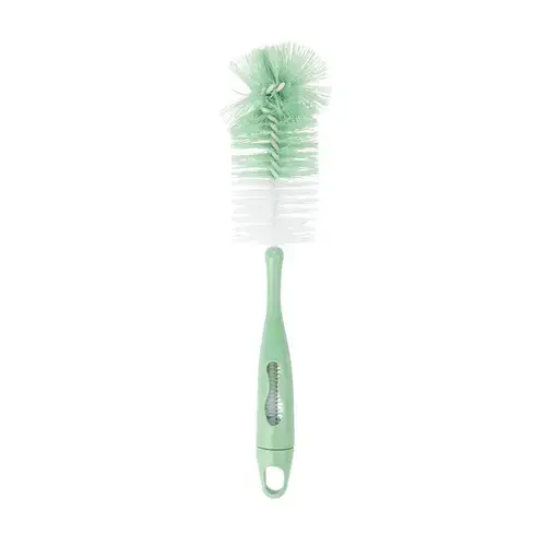 Perie de biberoane 2 in 1 verde, Badabulle