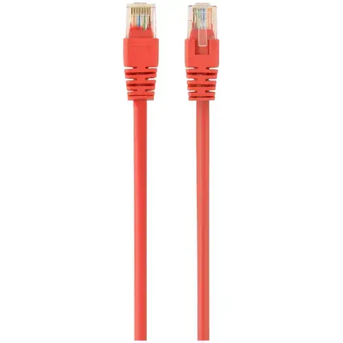 Cablu UTP GEMBIRD Cat6, cupru-aluminiu, 5 m, rosu, AWG26, PP6U-5M/R