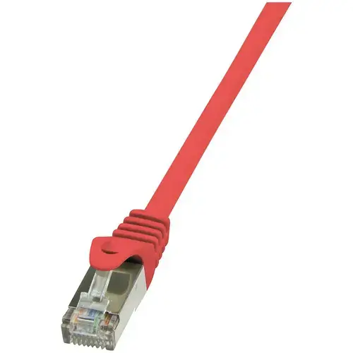 Cablu FTP LOGILINK Cat5e, cupru-aluminiu, 5 m, rosu, AWG26, ecranat CP1074S