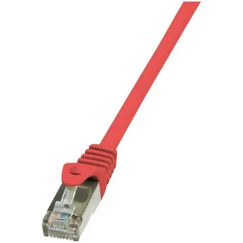 Cablu FTP LOGILINK Cat5e, cupru-aluminiu, 5 m, rosu, AWG26, ecranat CP1074S