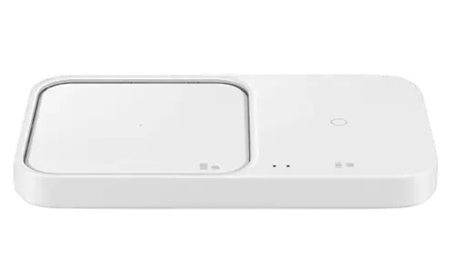 Incarcator wireless Samsung EP-P5400BWEGEU, Charger Duo, fara adaptor (Alb)