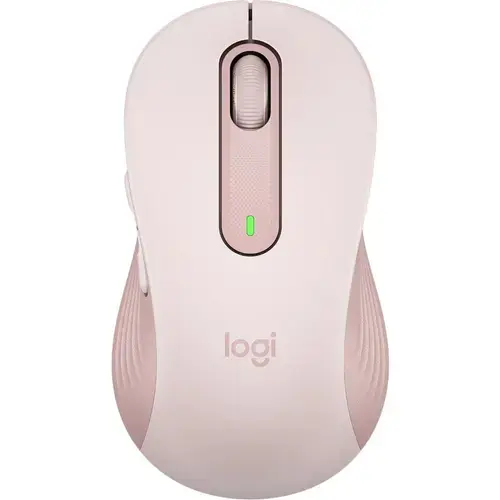 Mouse Wireless Logitech Signature M650 L, Bluetooth/USB (Roz)