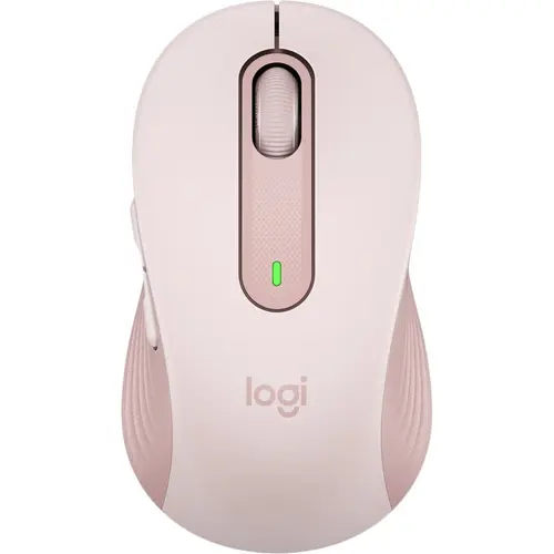 Mouse Wireless Logitech Signature M650, Bluetooth/USB (Roz)