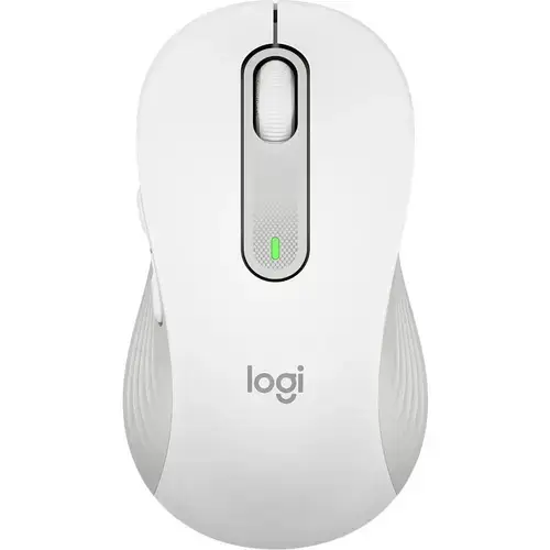 Mouse Wireless Logitech Signature M650 L, Bluetooth/USB (Alb)