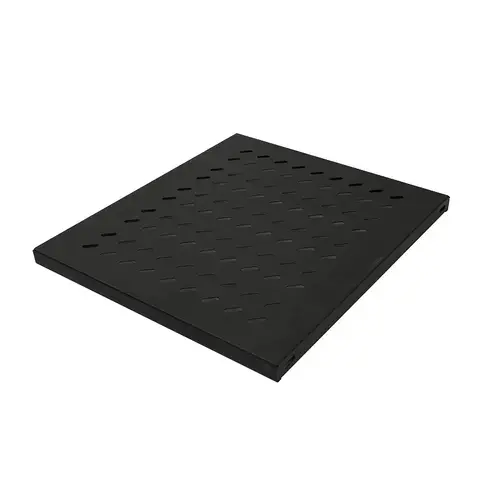 Raft fix Logilink SF1F65B 1U pentru rack 19″, adancime 525mm, sarcina maxima 50Kg, otel 1mm
