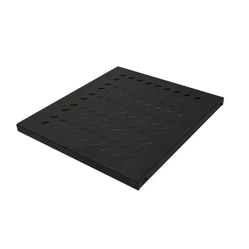 Raft fix Logilink SF1F65B 1U pentru rack 19″, adancime 525mm, sarcina maxima 50Kg, otel 1mm