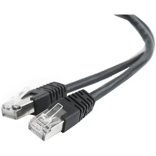 Cablu UTP SPACER SP-PT-CAT5-10M-BK, Cat5e, cupru-aluminiu, 10 m, negru, AWG26,