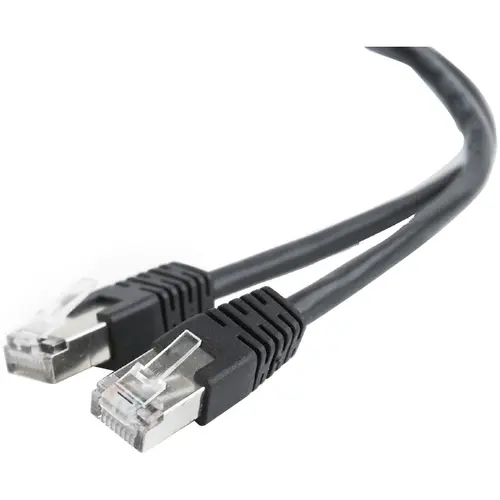 Cablu UTP SPACER SP-PT-CAT5-10M-BK, Cat5e, cupru-aluminiu, 10 m, negru, AWG26,
