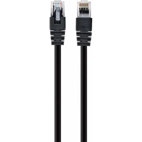Cablu UTP SPACER SP-PT-CAT5-7.5M-BK, Cat5e, cupru-aluminiu, 7.5 m, negru, AWG26