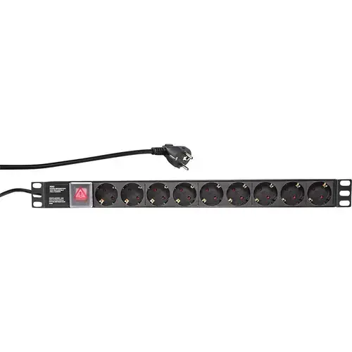 Prelungitor  LogiLink PDU9C02, 9 prize, 2m