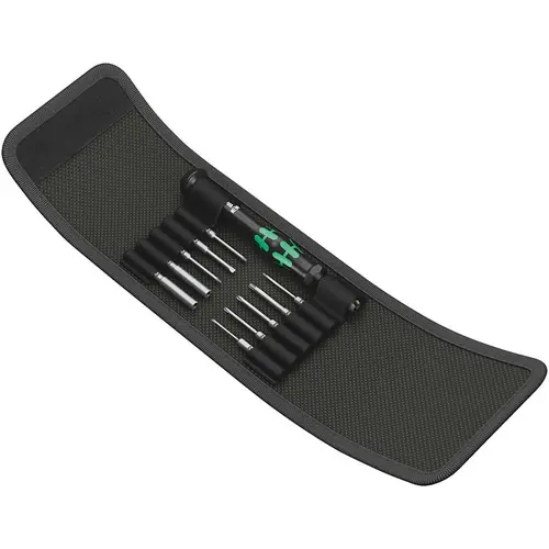 Set maner surubelnita cu biti lungi, 11 bucati, Wera Kraftform Kompakt Micro 11 Electronics 1