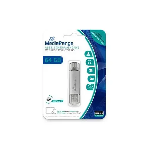Memorie USB  Media Range MR937, 64GB, USB 3.0/USB-C