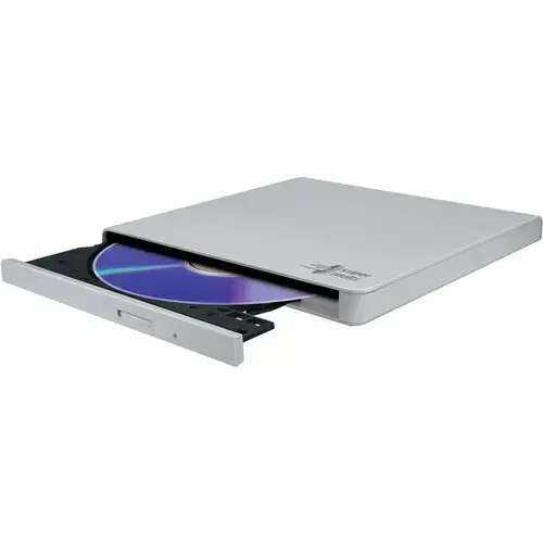 DVD Writer extern Hitachi-LG GP57EW40, Slim, 8x, USB 2.0, Alb, Retail