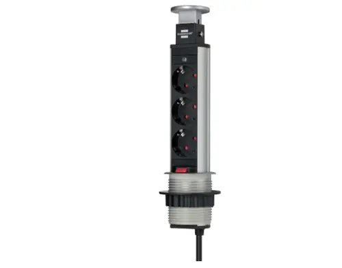 Priza multi.retractab.tower 3P 2M