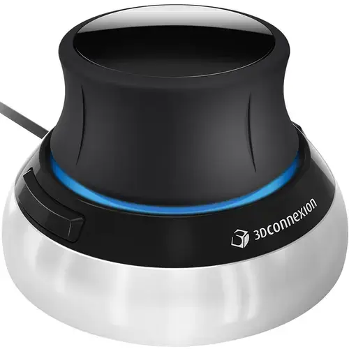 Mouse 3D Connexion SpaceMouse Compact, USB, 1000 dpi (Argintiu)