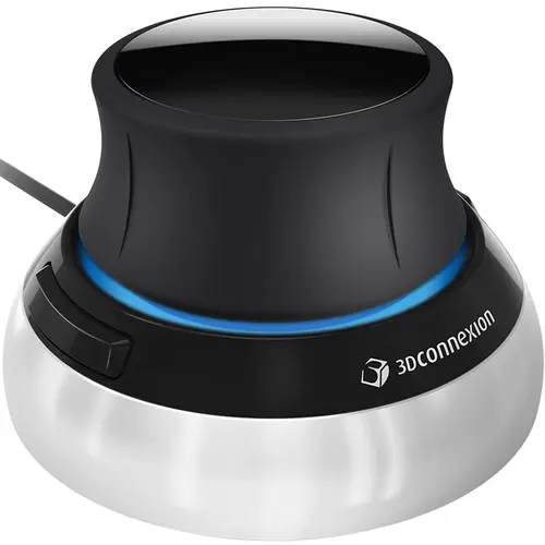 Mouse 3D Connexion SpaceMouse Compact, USB, 1000 dpi (Argintiu)